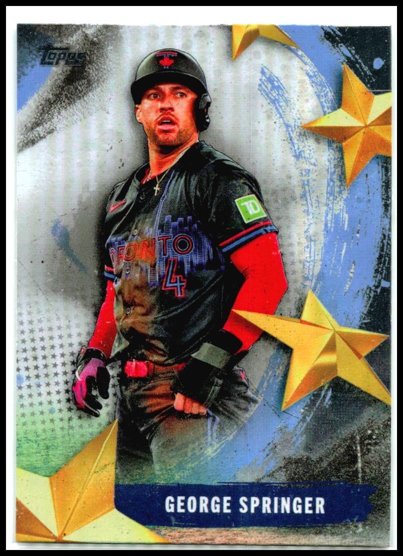 2025 Topps Stars of MLB #SMLB-56 George Springer Toronto Blue Jays