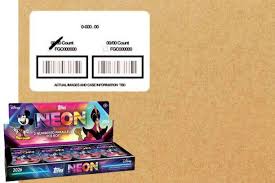 2026 Topps Disney Neon Hobby 12-Box Case