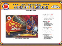 2025 Topps Chrome McDonald's All American Basketball Mega 20-Box Case