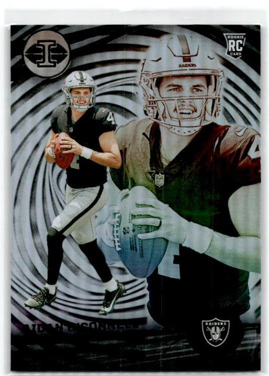 2023 Panini Illusions #59 Aidan O'Connell Rookie Las Vegas Raiders