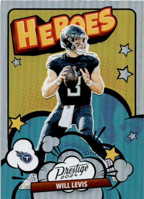 2024 Panini Prestige Heroes #15 Will Levis Tennessee Titans
