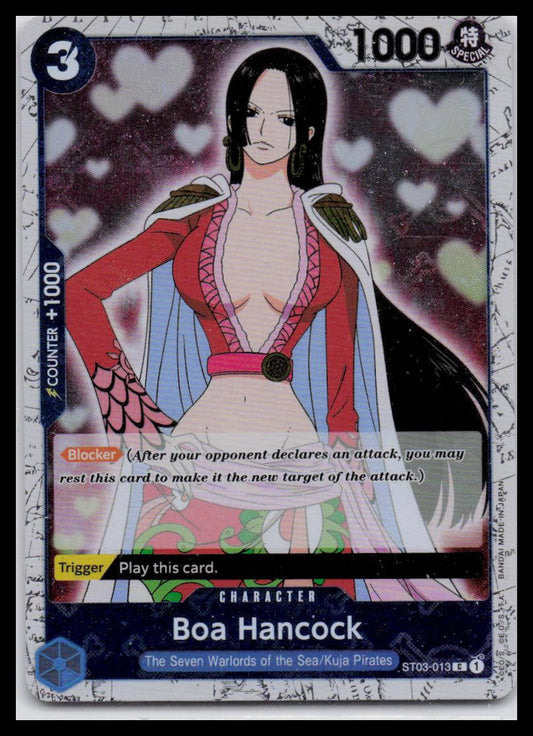 Starter Deck 3: The Seven Warlords of The Sea #ST03-013 Boa Hancock