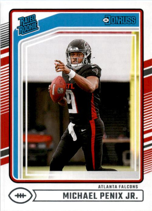 2024 Donruss #308 Michael Penix Jr. Rookie Atlanta Falcons