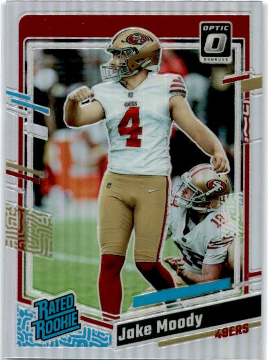 2023 Donruss Optic #289 Jake Moody Holo