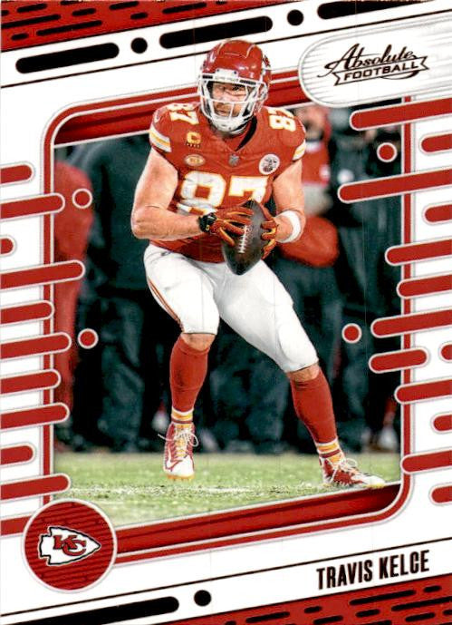 2024 Panini Absolute Red #51 Travis Kelce Kansas City Chiefs