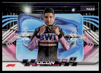2024 Topps Paddock Pass Formula 1 #59 Esteban Ocon
