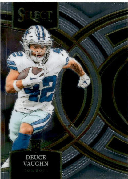 2023 Panini Select #128 Deuce Vaughn Rookie Dallas Cowboys