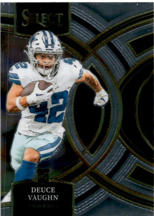 2023 Panini Select #128 Deuce Vaughn Rookie Dallas Cowboys