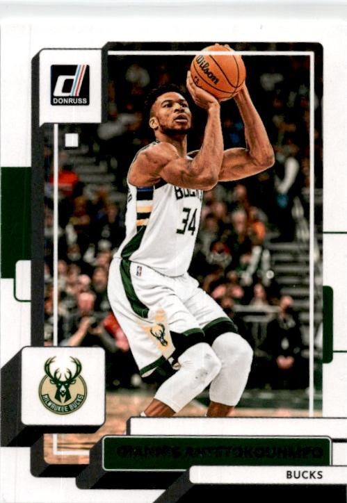 2022-23 Donruss #53 Giannis Antetokounmpo Milwaukee Bucks