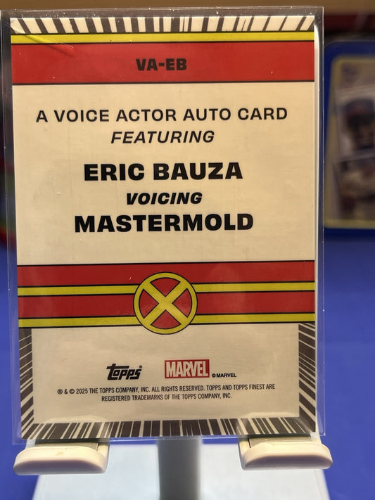 2025 Finest X-Men '97 Eric Bauza as Mastermold Voice Actor Auto X-Fractor /97