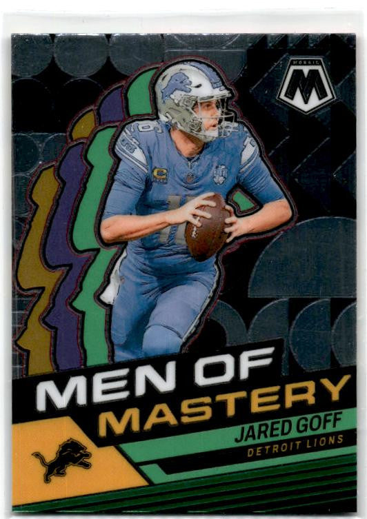 2024 Panini Mosaic Men of Mastery #5 Jared Goff Detroit Lions