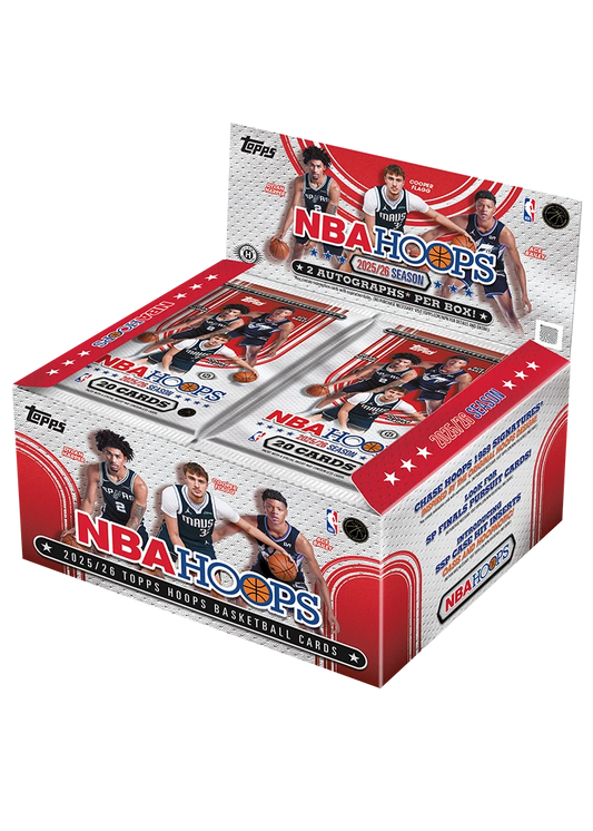 2025-26 Topps NBA Hoops Basketball Jumbo Box