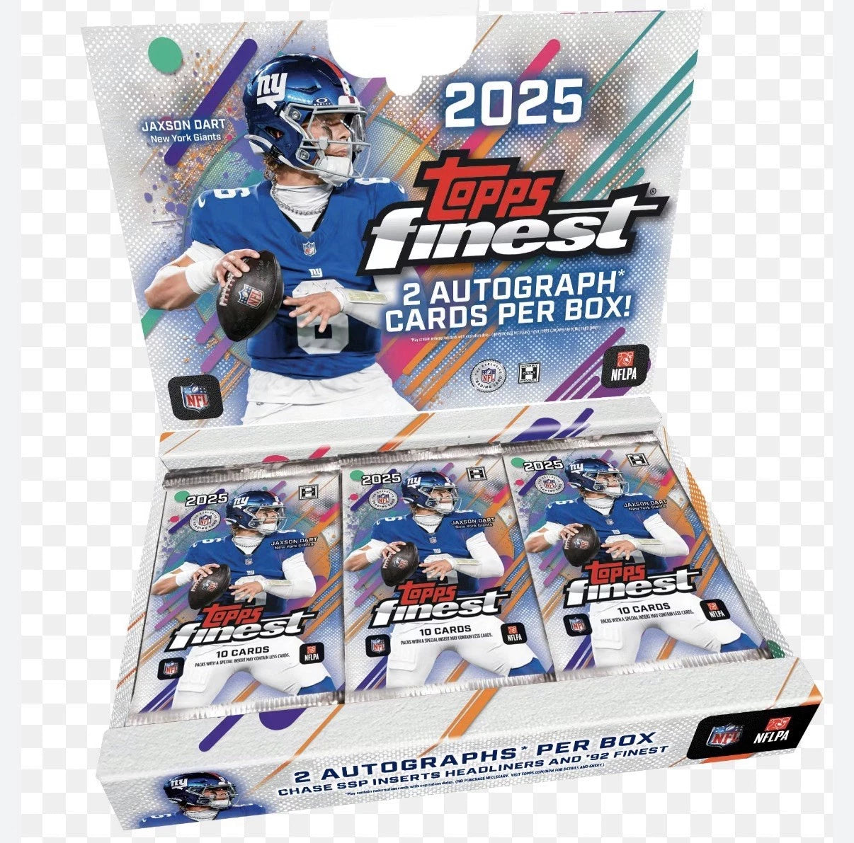 2025 Topps Finest Football Hobby Box