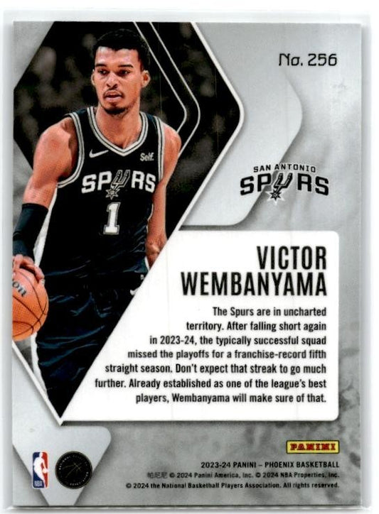 2023-24 Panini Phoenix #256 Victor Wembanyama Rookie San Antonio Spurs