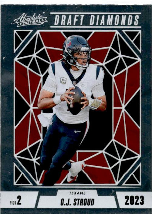 2024 Panini Absolute Draft Diamonds #DD-CSD C.J. Stroud Houston Texans