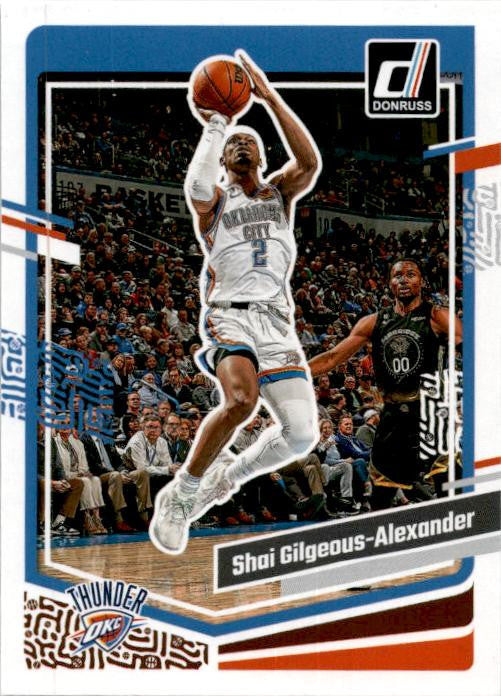 2023-24 Donruss #40 Shai Gilgeous-Alexander Oklahoma City Thunder