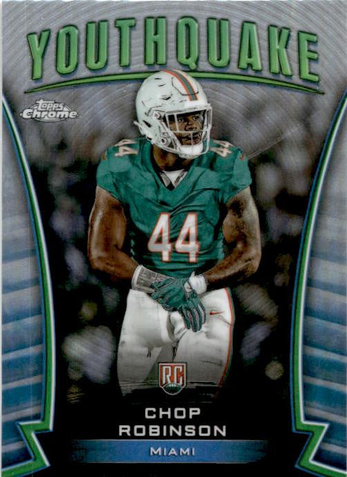 2024 Topps Chrome Youthquake #Y-14 Chop Roobinson Dolphins