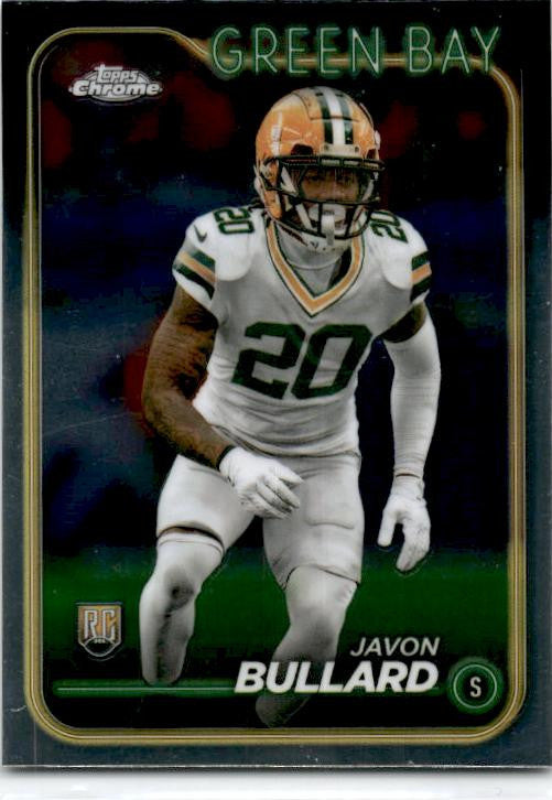2024 Topps Chorme #284 Javon Bullard Rookie Packers