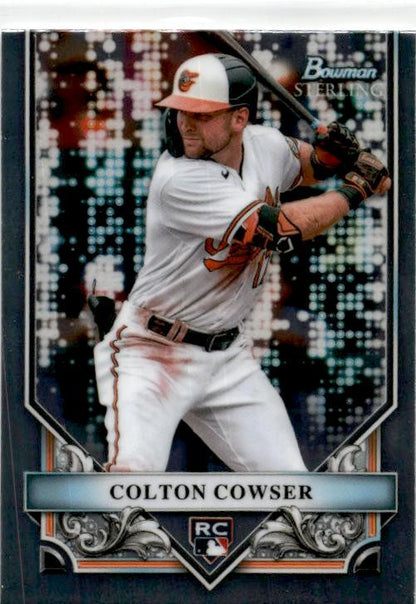 2024 Bowman Sterling #BSR-43 Colton Cowser Rookie Baltimore Orioles