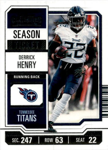 2023 Panini Contenders #96 Derrick Henry Tennessee Titans
