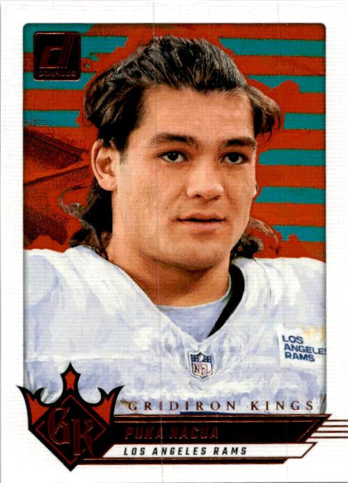 2024 Donruss Gridiron Kings #2 Puka Nacua Los Angeles Rams