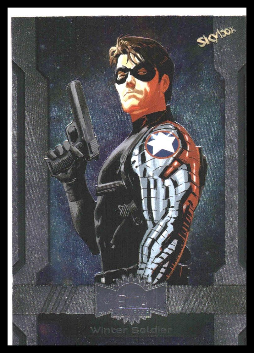 2024 SkyBox Metal Universe Marvel Avengers #22 Winter Soldier