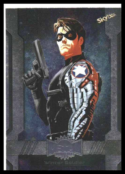 2024 SkyBox Metal Universe Marvel Avengers #22 Winter Soldier