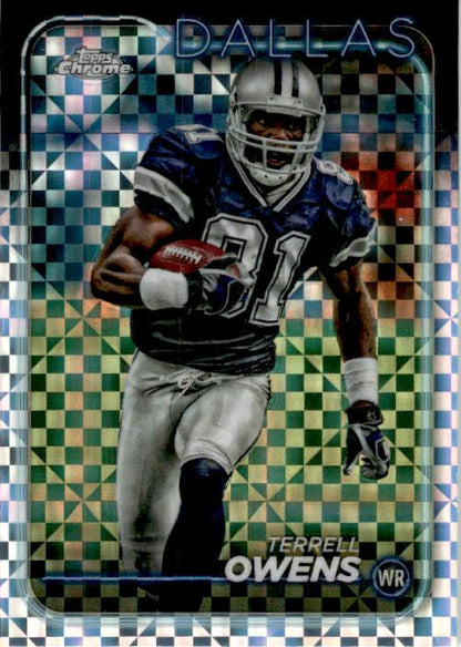 2024 Topps Chrome Checkerboard #54 Terrell Owens Cowboys