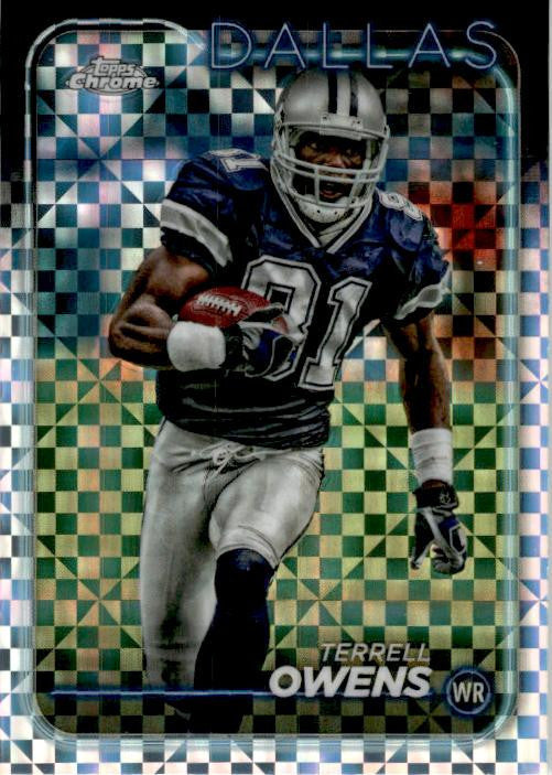 2024 Topps Chrome Checkerboard #54 Terrell Owens Cowboys