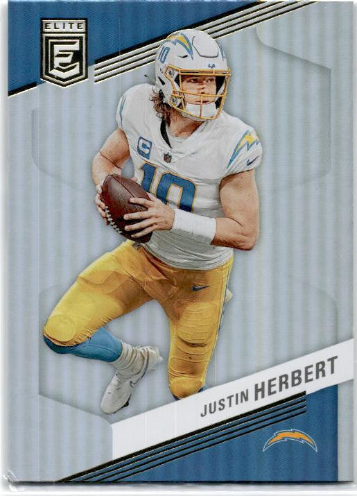 2023 Donruss Elite #61 Justin Herbert Los Angeles Chargers