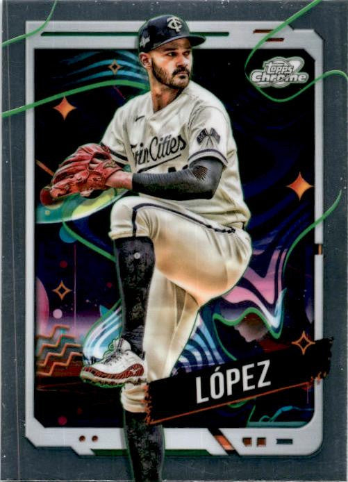 2024 Topps Chrome Cosmic #24 Pablo López Minnesota Twins