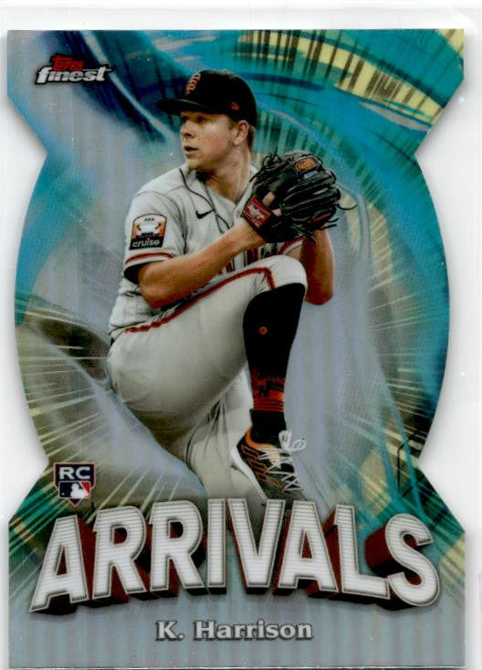 2024 Finest Arrivals Refractors #A-17 Kyle Harrison San Francisco Giants