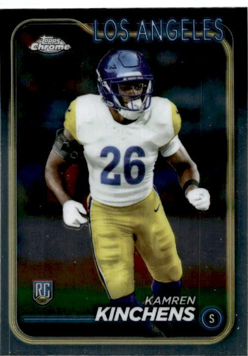 2024 Topps Chrome #282 Kamren Kinchens Rams