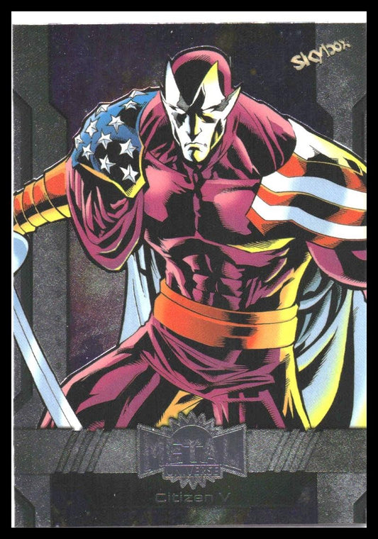 2024 SkyBox Metal Universe Marvel Avengers #56 Citizen V