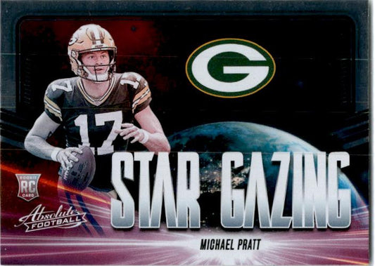 2024 Panini Absolute Star Gazing #SG-MPT Michael Pratt Green Bay Packers