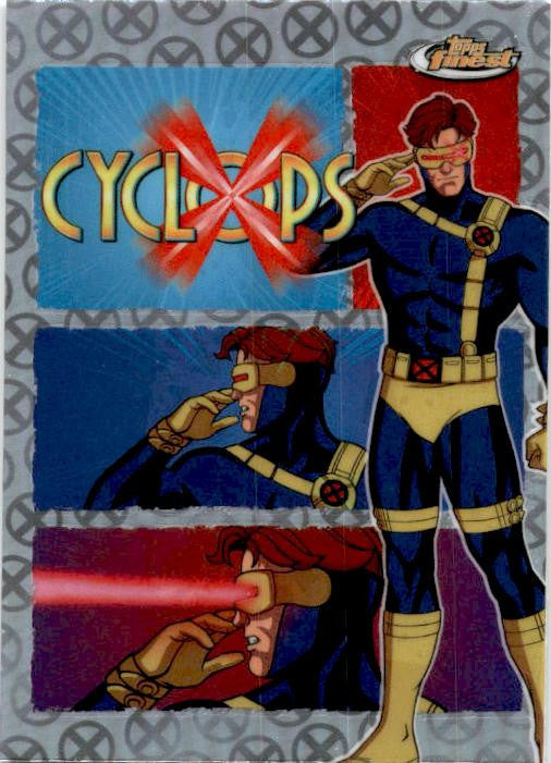 2025 Topps Finest Marvel X-Men '97 #RI-1 Cyclops Remember It #
