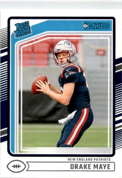 2024 Donruss #379 Drake Maye Rookie New England Patriots
