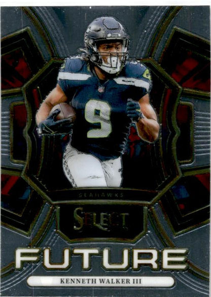 2023 Panini Select Select Future #FUT-KWA Kenneth Walker III Seattle Seahawks