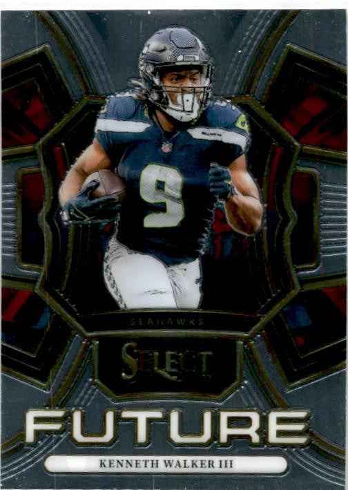 2023 Panini Select Select Future #FUT-KWA Kenneth Walker III Seattle Seahawks