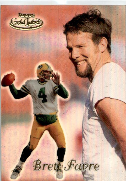 1999 Topps Gold Label #10 Brett Favre Green Bay Packers