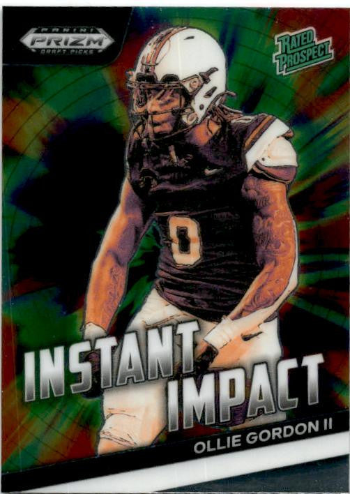 2024 Panini Prizm Draft Picks Instant Impact #II-OG Ollie Gordon II Cowboys