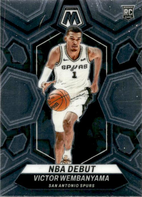 2023-24 Panini Mosaic #257 Victor Wembanyama San Antonio Spurs