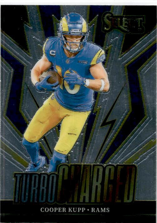 2023 Panini Select Turbocharged #TUR-CKU Cooper Kupp Los Angeles Rams