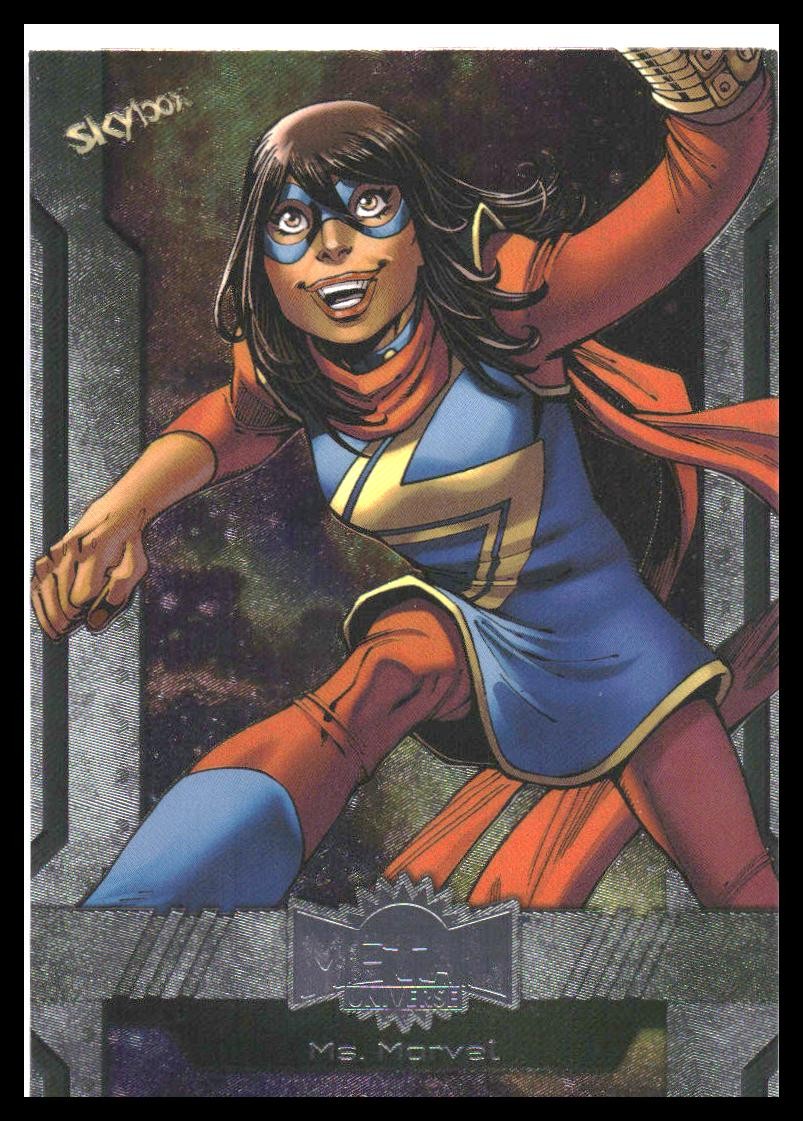 2024 SkyBox Metal Universe Marvel Avengers #83 Ms. Marvel