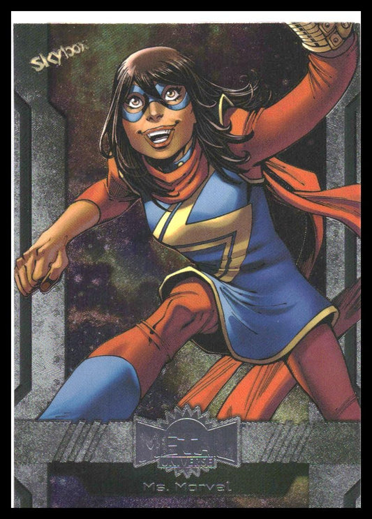 2024 SkyBox Metal Universe Marvel Avengers #83 Ms. Marvel