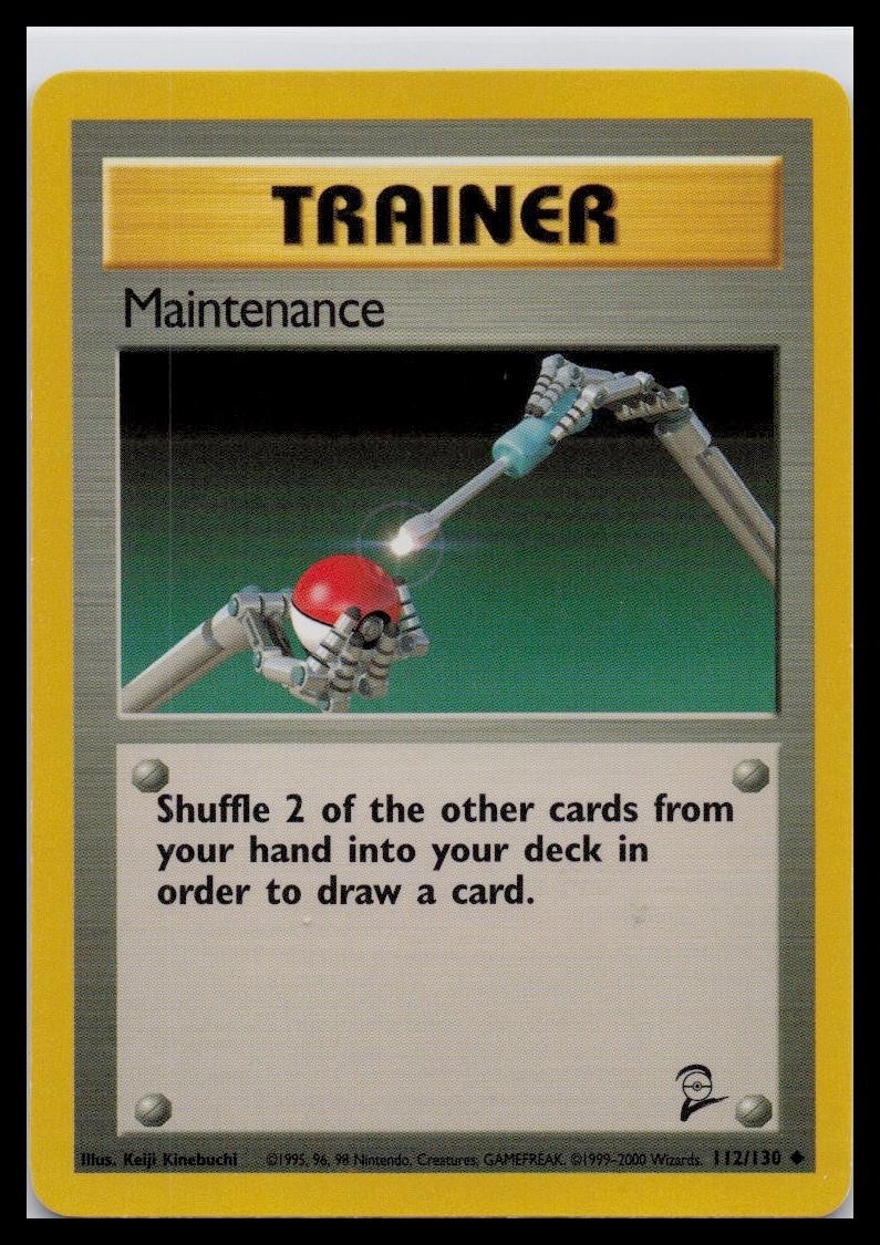 Base Set 2 #112/130 Maintenance