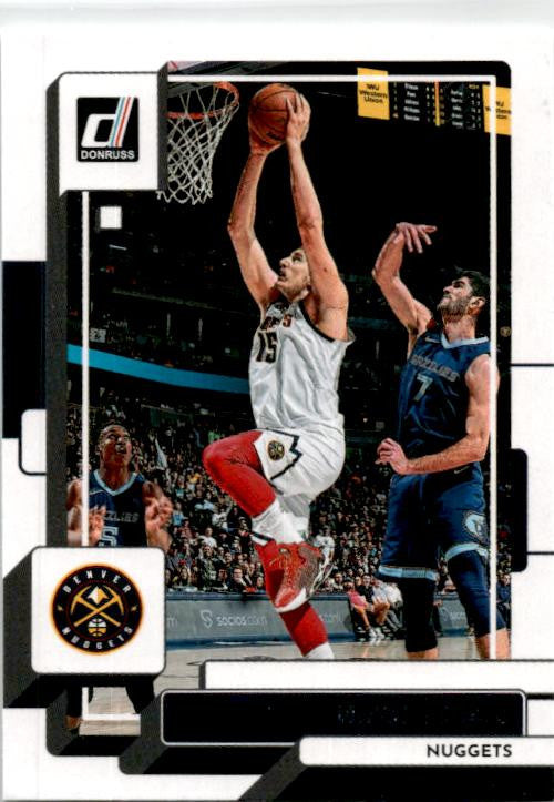 2022-23 Donruss #89 Nikola Jokic Denver Nuggets
