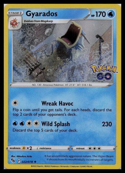 Pokemon GO #022/078 Gyarados