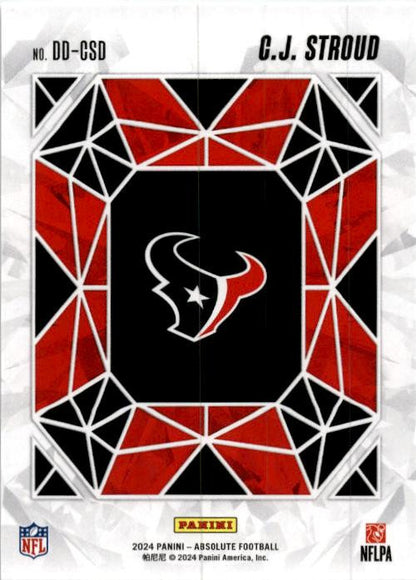 2024 Panini Absolute Draft Diamonds #DD-CSD C.J. Stroud Houston Texans