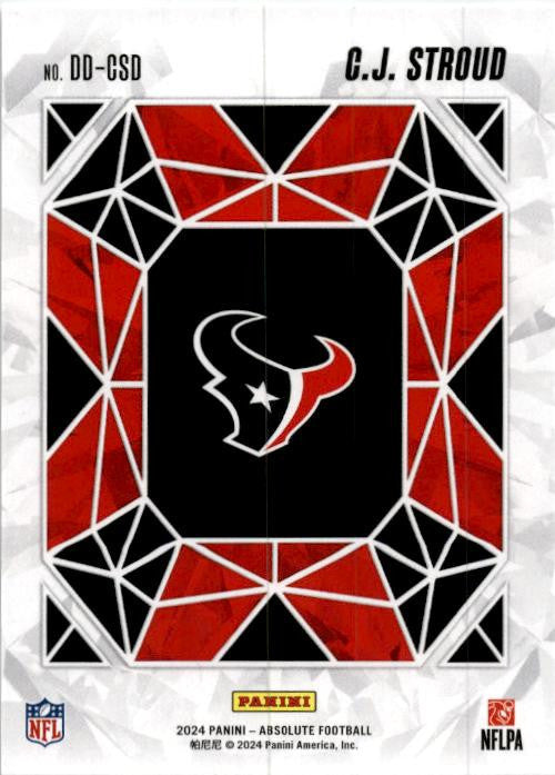 2024 Panini Absolute Draft Diamonds #DD-CSD C.J. Stroud Houston Texans